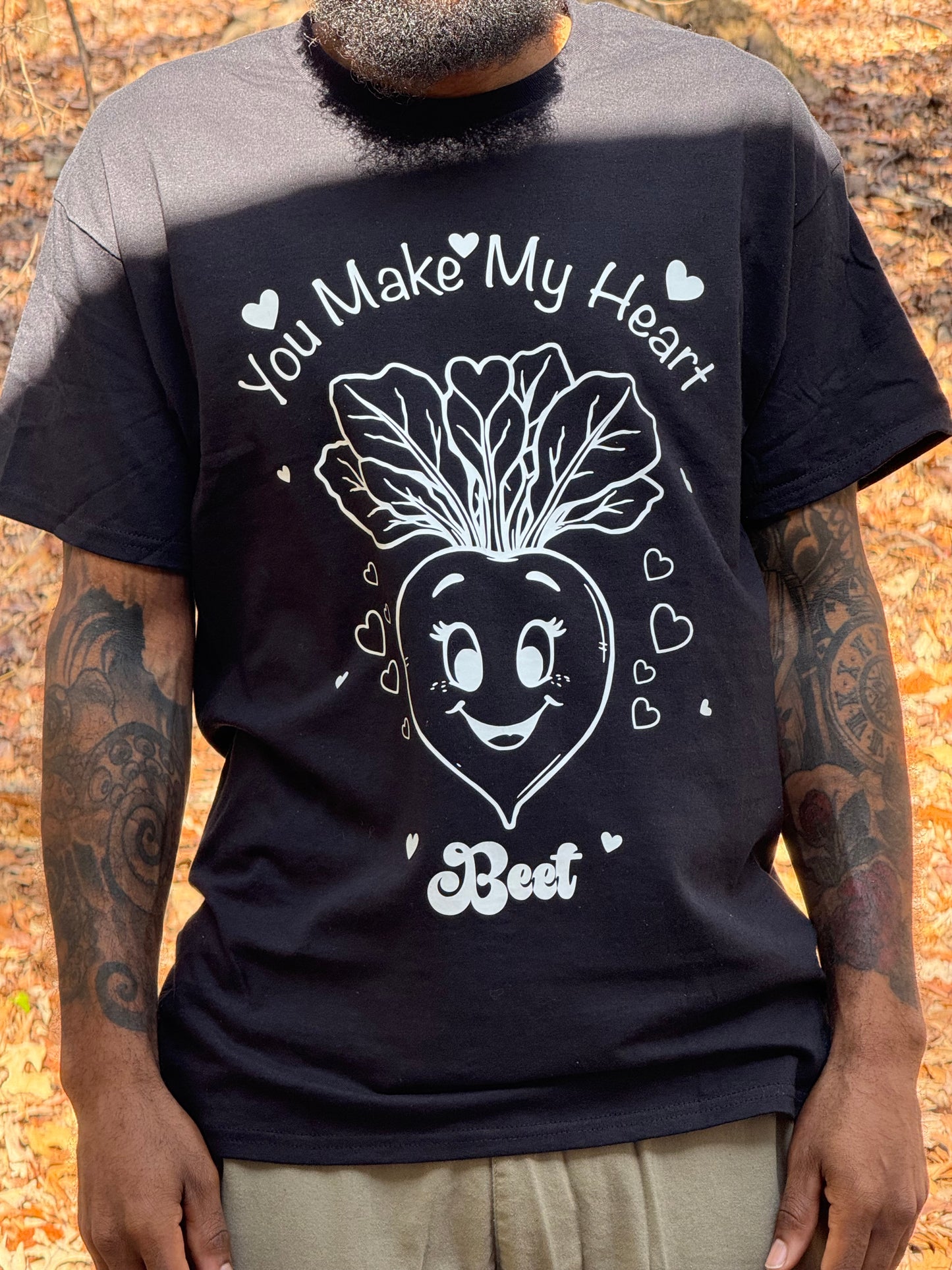 You make my heart beat